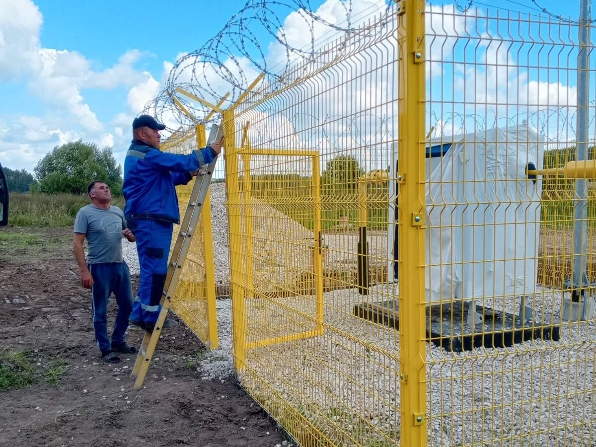 Готовим объект в д.Орехово к сдаче