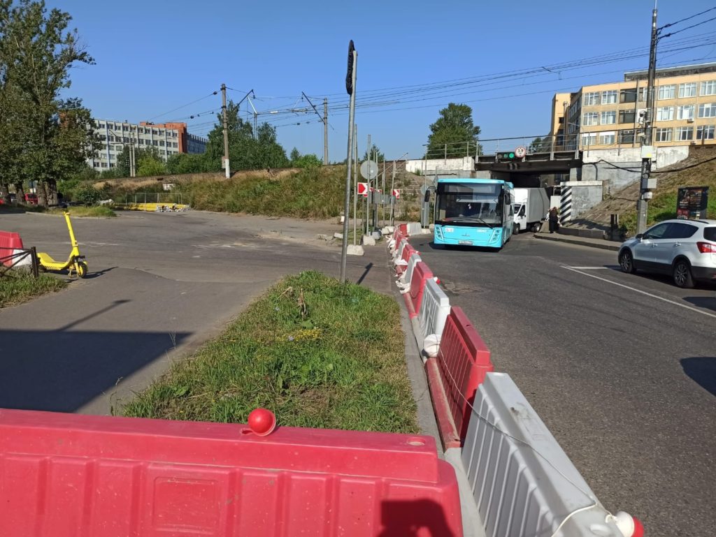 Ограничение седьмого этапа на участке Салова-Самойлова